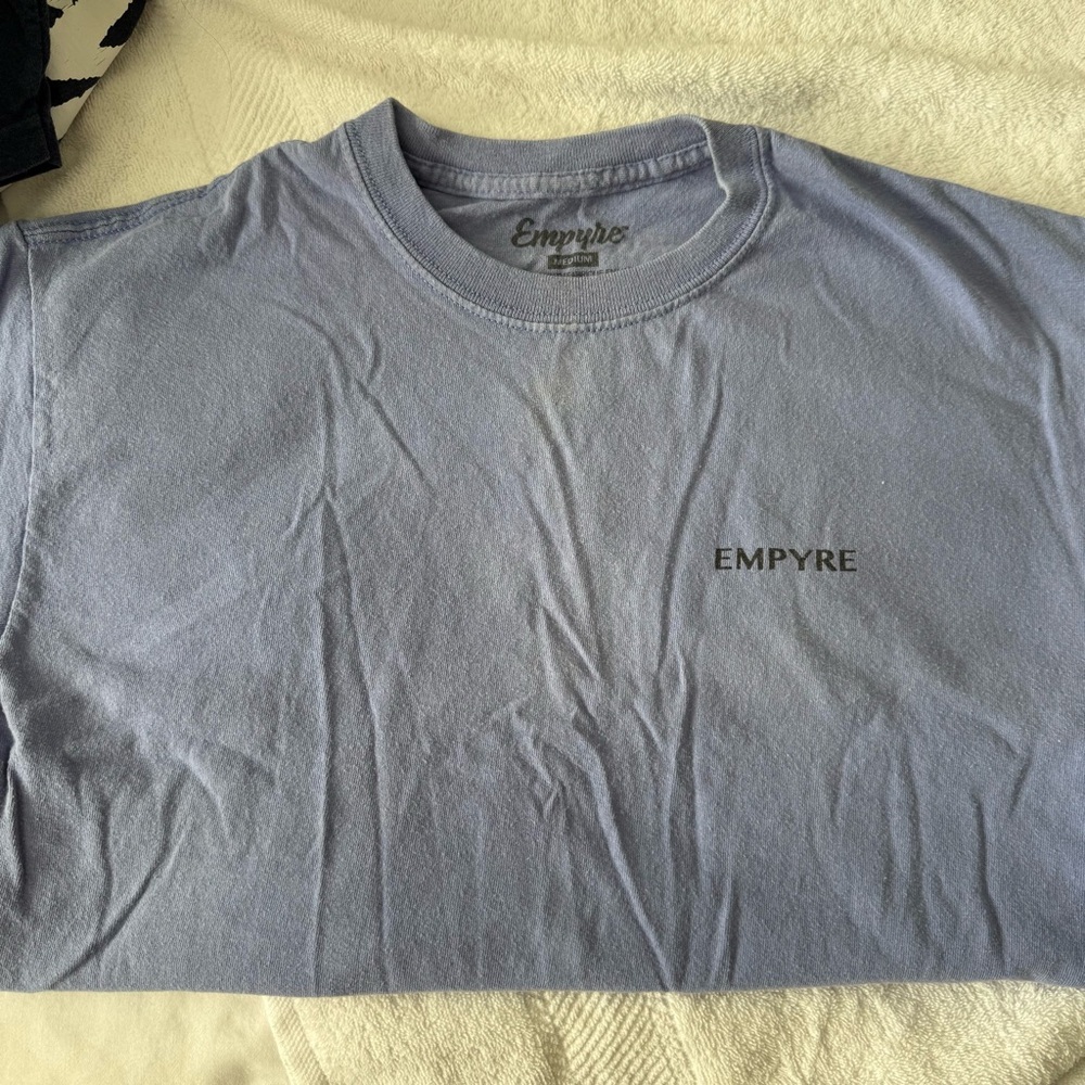 Zumiez empyre light purple/blue graphic tee